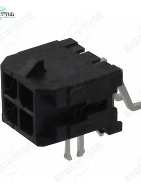 430450407[连接器CONN HEADER SMD R/A 4POS 3MM]