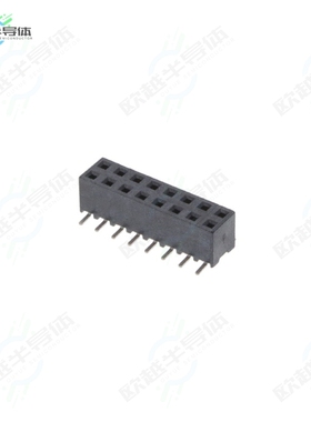 1-2307817-6[连接器16P,2MM,BB,REC,DRVT,SMD,0.1AU,TR]