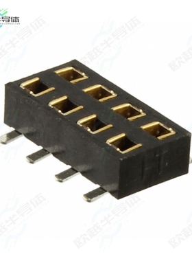 M22-6360442[连接器CONN RCPT 8POS 0.079 GOLD SMD]