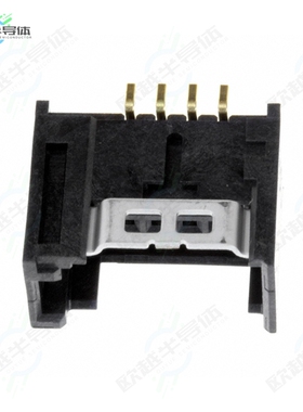 37204-12E0-004 PL[连接器CONN RCPT 4P 0.079 GOLD SMD R/A]