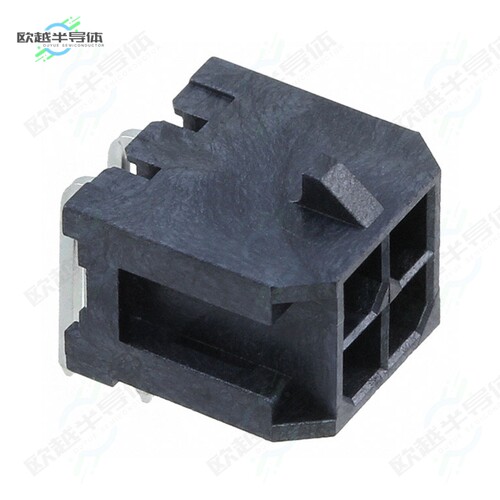G881A04001TEU[连接器CONN HEADER R/A 4POS 3MM]