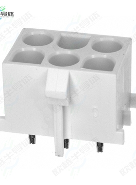 643424-1[连接器CONN HDR 6POS 0.25 TIN PCB]