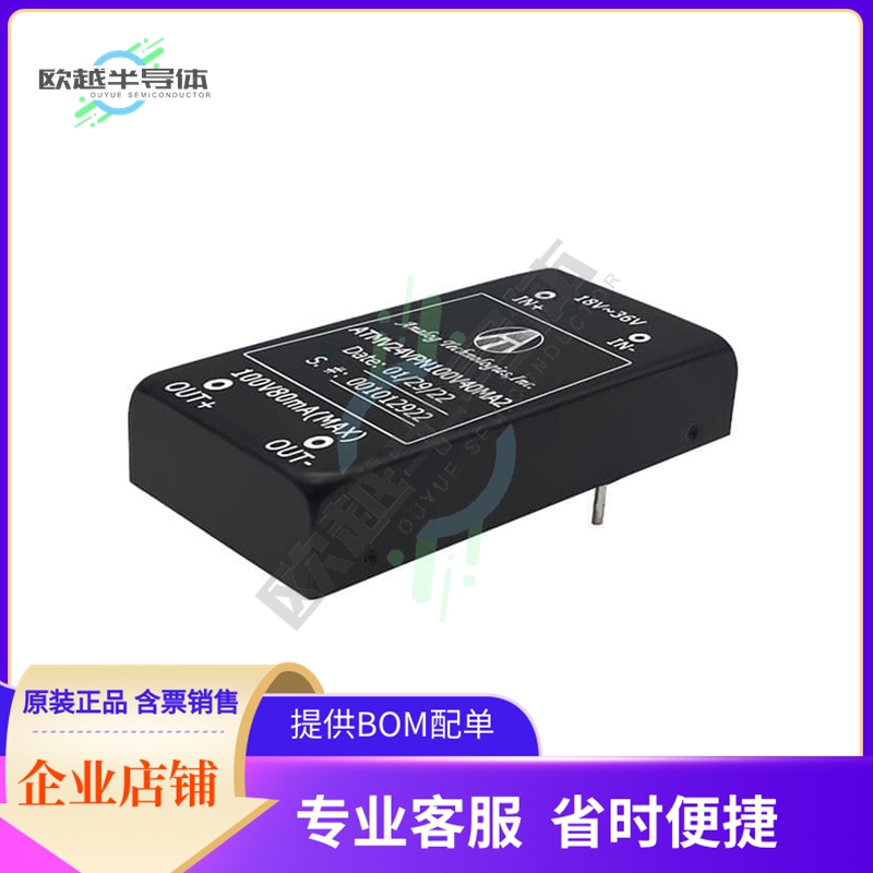 ATMV24VPN100V40MA2【Mini Isolated 4W DC-DC Converter】