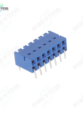 89883-307LF[连接器CONN RCPT 14POS 0.1 GOLD PCB R/A]
