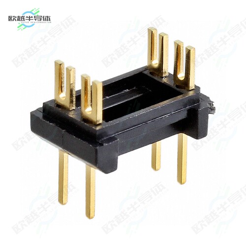 04-600-11[连接器CONN HDR DIP FORK 4POS GOLD]