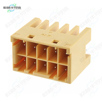 4-1971906-5[连接器CONN HEADER VERT 10POS 3.3MM]