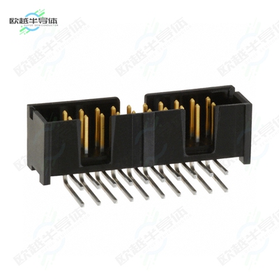 5103310-5[连接器CONN HEADER R/A 20POS 2.54MM]