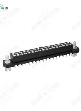 M80-4033442[连接器17+17 POS F DIL SHORT TAIL JKSCR]