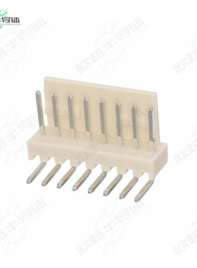 LHA-08-TRA[连接器CONN HEADER R/A 8POS 2.54MM]