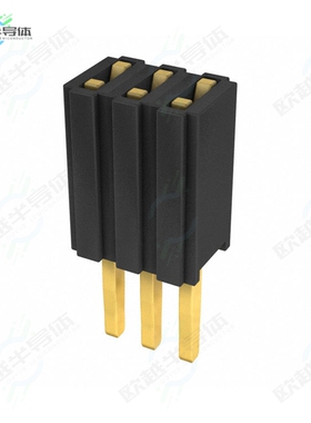 M52-5000345[连接器CONN RCPT 3POS 0.05 GOLD PCB]