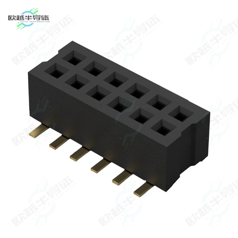 BC084-12-A-0390-L-C[连接器CONN RCPT 12POS 0.039 GOLD SMD]