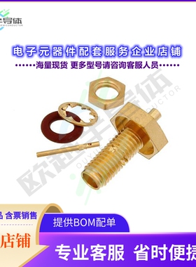 PE44429[连接器SSMA Female Bulkhead Mount Conne]