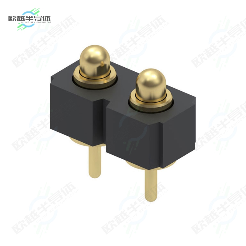 821-22-002-10-000101[连接器CONN SPRING PISTON 2POS PCB]