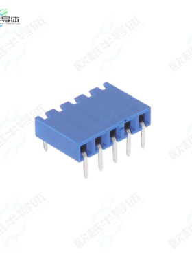 89882-305LF[连接器CONN RCPT 5POS 0.1 GOLD PCB R/A]