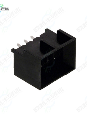 444320601[连接器CONN HEADER VERT 6POS 3MM]