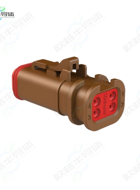 AT06-4S-OMBRN[连接器CONN PLUG HSG 4POS]