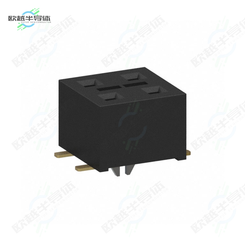 HLE-102-02-G-DV-BE-LC[连接器CONN RCPT 4POS 0.1 GOLD SMD]