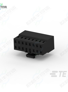 1-2316110-6[连接器16P,2MM,REC,HSG,DR,CRIMP,LATCH,B]