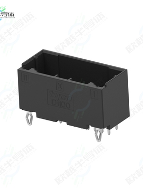 1-1871315-1[连接器D1100D HDR ASSY V 22PX BLACK PRE]