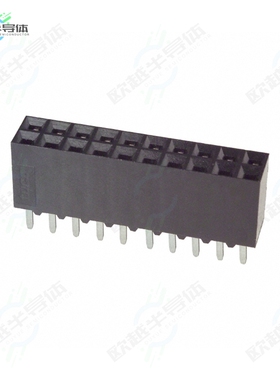 1-534236-0[连接器CONN RCPT 20POS 0.1 GOLD PCB]