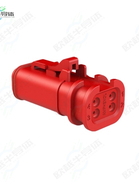 AT06-4S-OMRED[连接器CONN PLUG HSG 4POS]