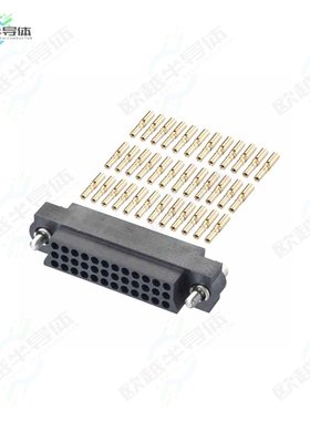 M83-LFD1F2N27-0000-000[连接器CONN RCPT 27POS CRIMP 22AWG GOL