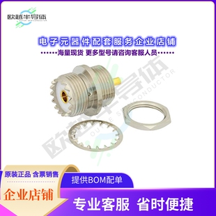 Connec PE44059 Mount Bulkhead 连接器UHF Female