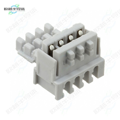 284865-4[连接器CONN RCPT 4POS IDC 22-24AWG TIN]