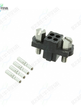 M80-4600442[连接器CONN RCPT 4POS CRIMP 22AWG GOLD]
