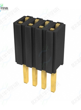 M52-5000445[连接器CONN RCPT 4POS 0.05 GOLD PCB]