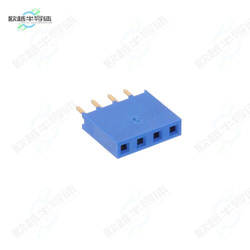 76308-204LF[连接器CONN RCPT 4POS 0.1 GOLD PCB]