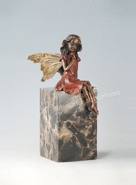 鸿鑫雕塑黄铜欧式客厅艺术品家饰