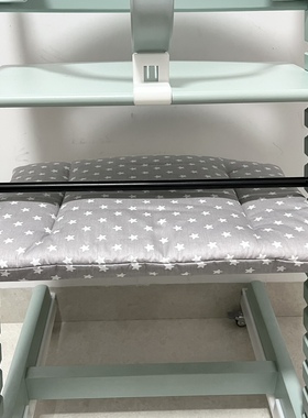 宝宝成长椅坐垫脚踏垫踏板垫适用stokk餐椅吃饭椅垫椅套配件加厚