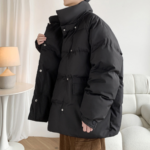 港风棉服小清新青年外套潮牌棉袄 男加厚棉衣 2908 P105控148图片