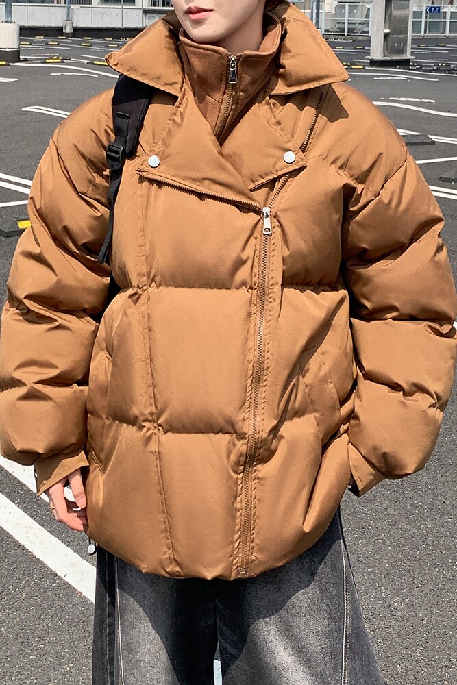 外景棉服双领大码外套棉袄潮男保暖宽松加厚棉衣6658P120控178,男装棉衣,电商A029A
