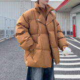外景棉服双领假两件外套棉袄男保暖休闲加厚棉衣6658P120控178，男装棉衣，电商A029A