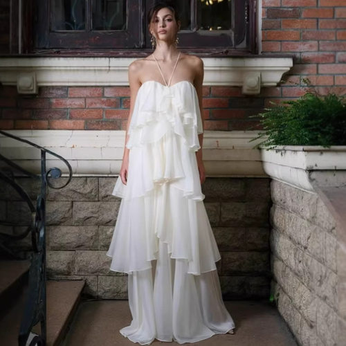 2026 Women's New Dress Sleeveless Fashion party Long skirt