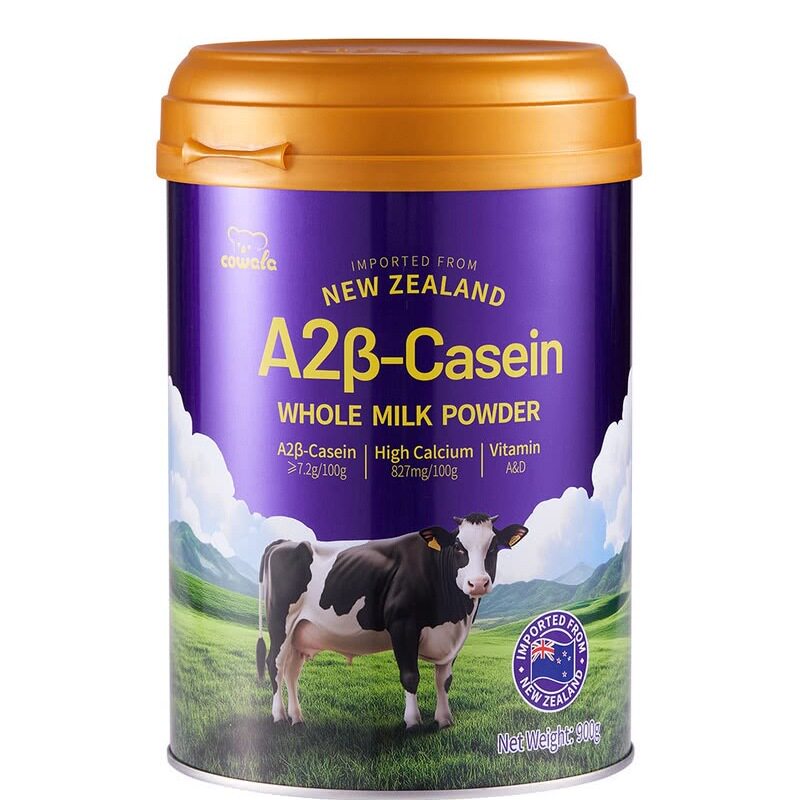 山姆代购 Cowala A2&beta;酪蛋白全脂奶粉900g新西兰原装进口高钙奶粉