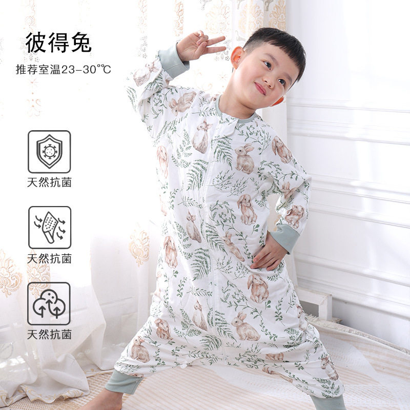 工厂直供 婴儿睡袋夏季薄款竹棉分腿新生儿防踢被子睡衣空调房用,童装/婴儿装/亲子装,家居袍/睡袍,淘宝优惠券,粉丝福利购,淘宝优惠卷