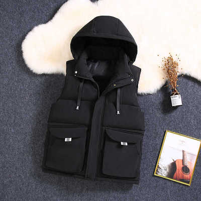 加肥加大工装冬季户外青年坎肩