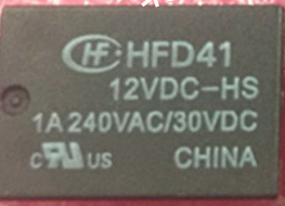 原装宏发继电器 HFD41-12VDC-HS  一组转换6脚 全新正品