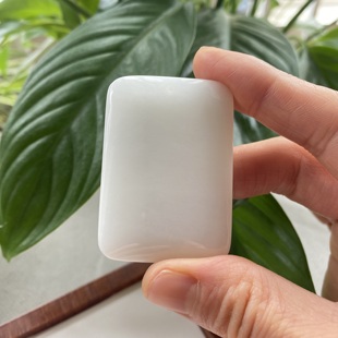 陕西蓝田玉天然正品09矿特级白玉平安无事牌挂件男女同款景区必选