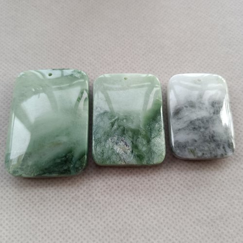 陕西蓝田玉山水意境平安无事牌天然正品精品玉牌挂件吊坠带证礼盒