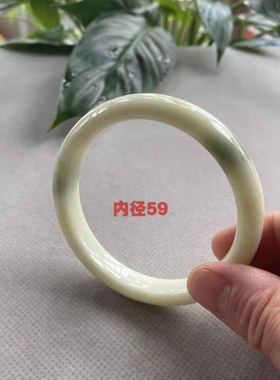 天然正品陕西蓝田玉双耳带绿翠老料特价福利款细腻温润带证书礼盒