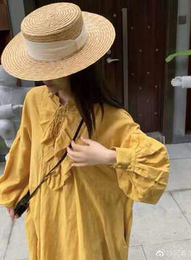 欧美风格麦秆平顶出游沙滩草帽