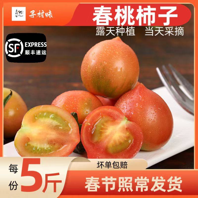 顺丰包邮福建春桃柿子樱桃小番茄圣女果孕妇新鲜水果非千禧小番茄,水产肉类/新鲜蔬果/熟食,番茄,淘宝优惠券,粉丝福利购,淘宝优惠卷