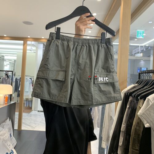 韩国直邮OBJECT空空韩代26夏季新款时尚高级感设计感百搭气质短裤