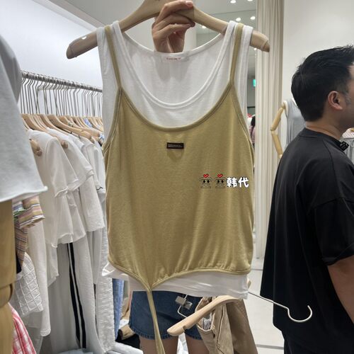 韩国直邮IF YOU SAY SO空空韩代正品26夏季新款设计感休闲套装
