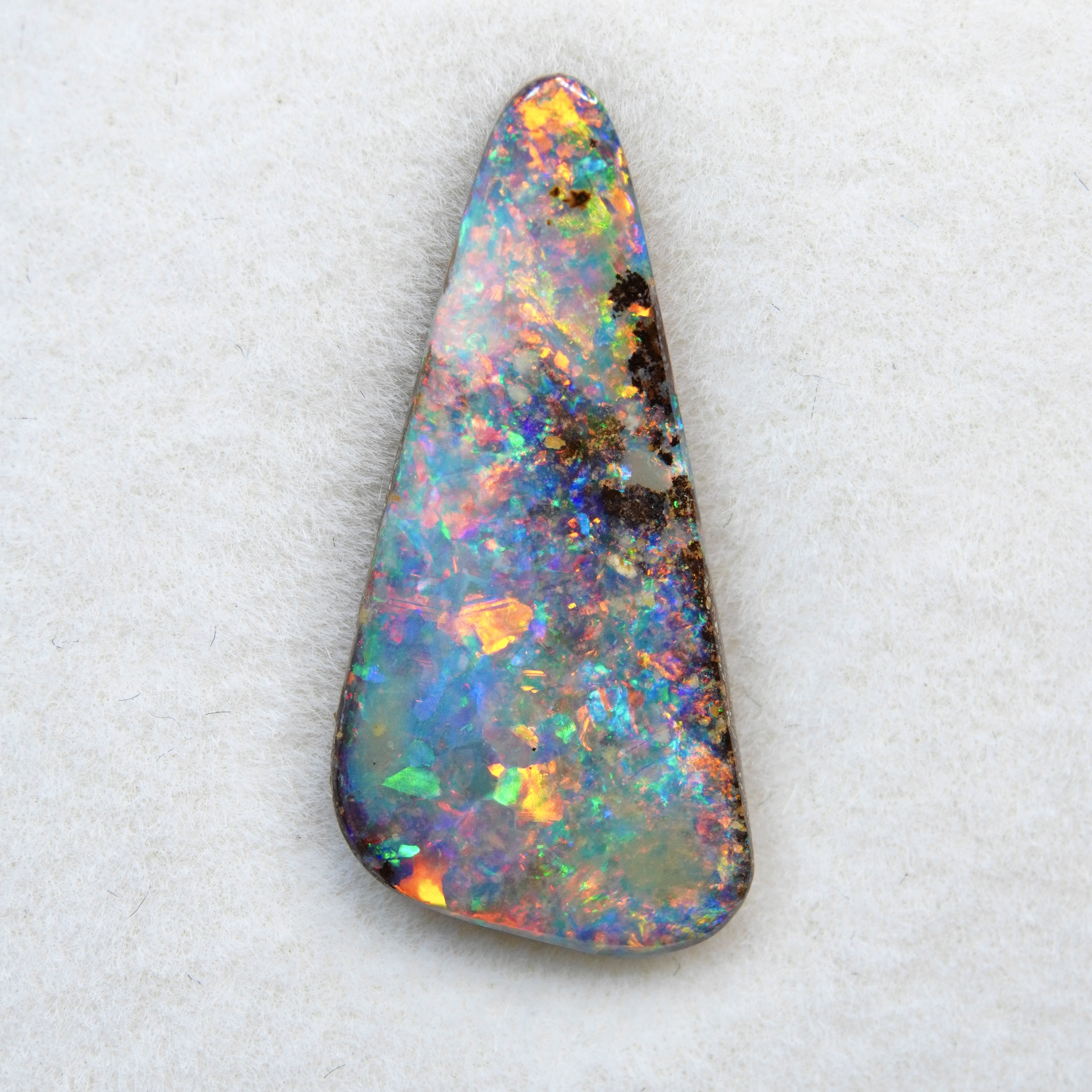 澳大利亚铁欧泊吊坠戒指耳钉手链裸石