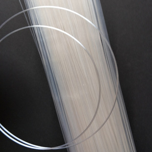 浮漂DIY 鱼漂加粗尾透明空心标尾 电子浮漂水无影套管 40厘米/根